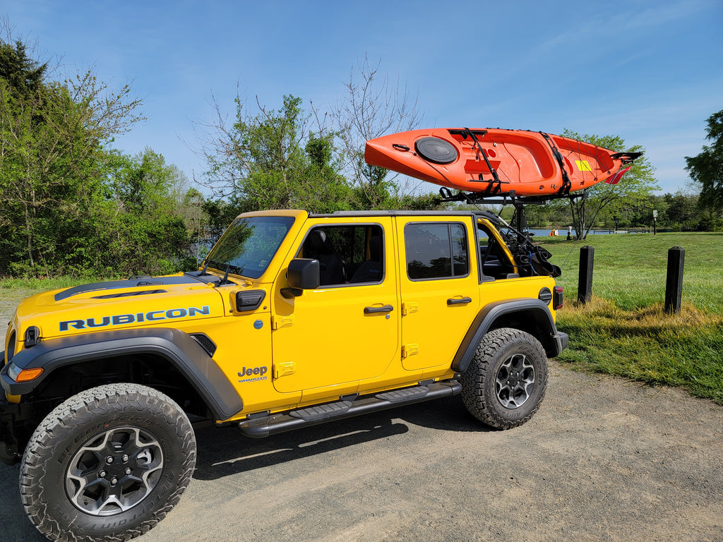 Jeep Wrangler 4xe with Hitchmount - Great Feedback!